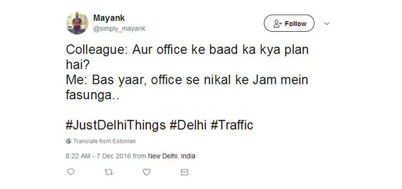 #JustDelhiThings