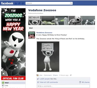 Vodafone ZooZoos on Facebook, Social Media Marketing, Facebook for marketing, Marketing and sales via facebook, Vodafone ZooZoos on Facebook, Sales and marketing in Facebook, ZooZoos, Vodafone, Twitter, Facebook,
