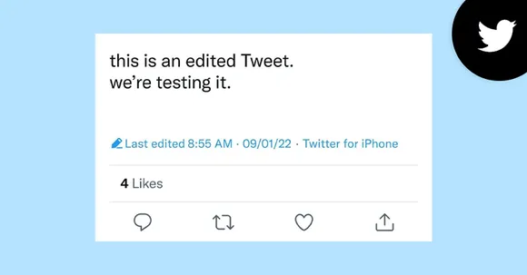 Twitter edit button