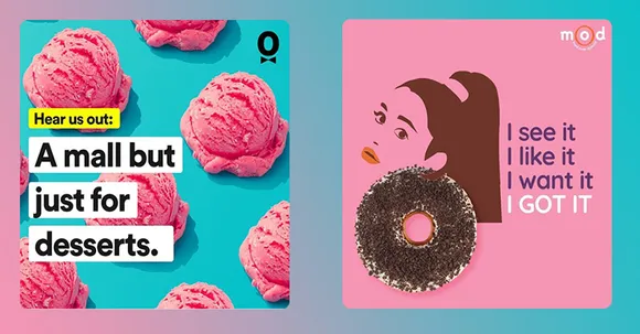 brand creatives desserts