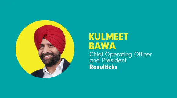 Resulticks brings onboard Kulmeet Bawa as Chief Operating Officer and President