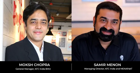Samir Menon Moksh Chopra KFC