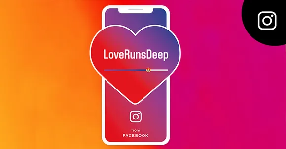 Instagram love runs deep campaign