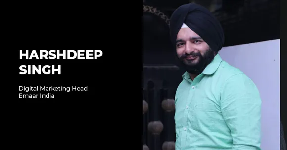 Harshdeep Singh Digital Marketing Head Emaar India