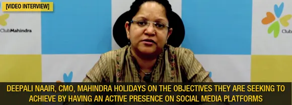 Deepali Naair Active Presence on social media