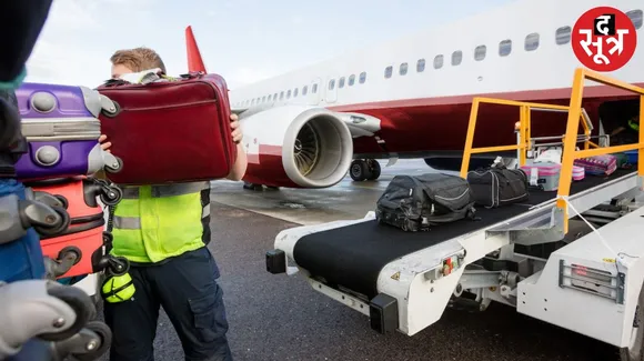 Luggage in plane