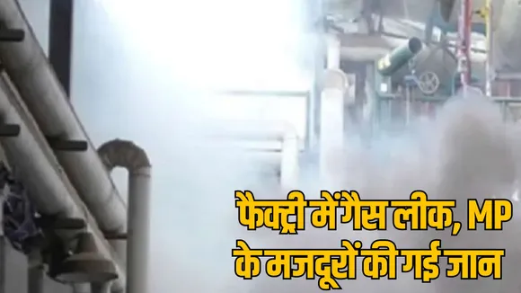 MP Bhopal Gujarat chemical factory accident 3 workers died