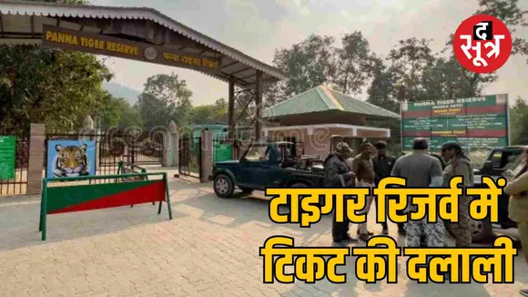 MP Panna Tiger Reserve fraud with atomic scientist