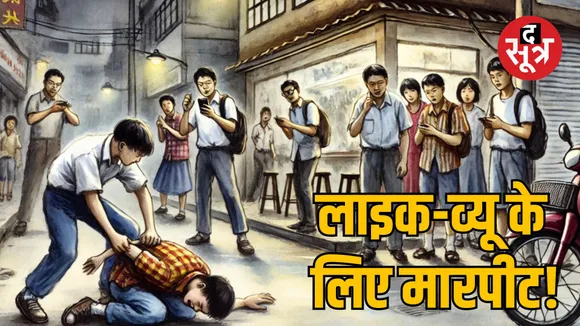 Jabalpur minor boy assault Video social media viral