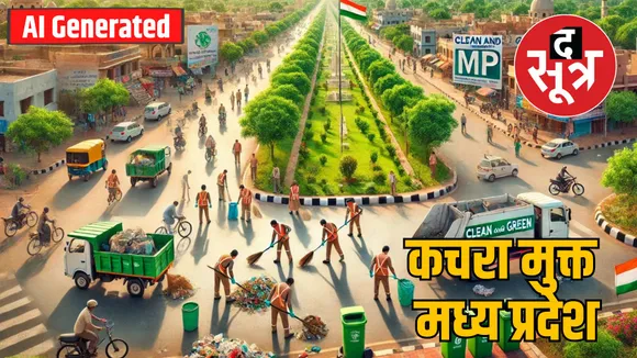 Madhya Pradesh cities garbage free plan