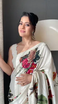 1 KAJOL IN WHITE SAREE