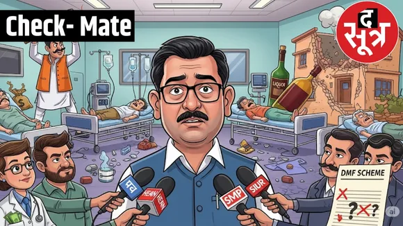 Check- Mate Journalist Prafull Pare Chhattisgarh the sootr