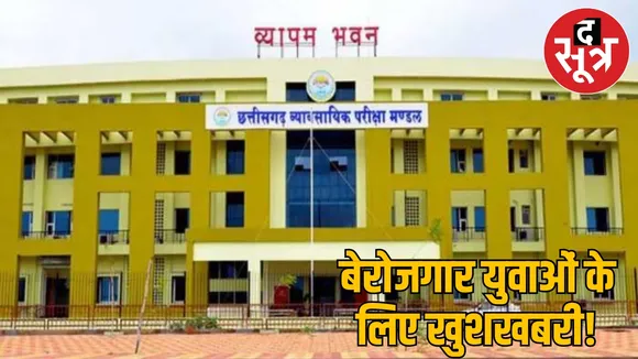 CG JOB NEWS CG vyapam recruitment for 5th-8th pass youth the sootr