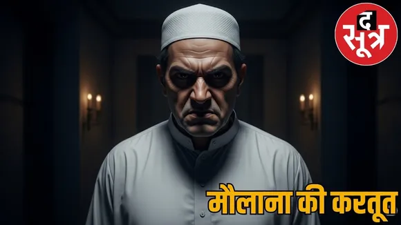 Maulana beat his pregnant wife death buried body UP