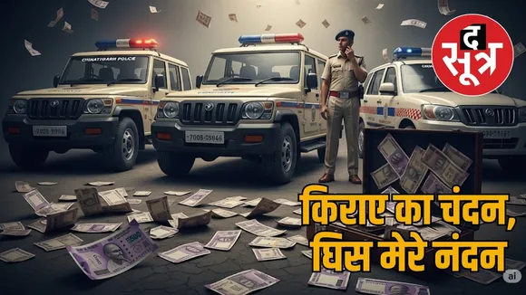 Chhattisgarh police ran 56 thousand rented vehicles in 5 districts the sootr