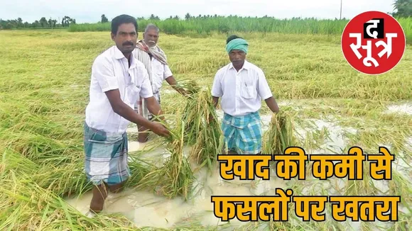 Farmers in trouble due to shortage of fertilizers in Chhattisgarh the sootr