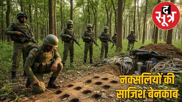 sukma-naxal-spike-holes-seized-cobra-battalion-operation the sootr