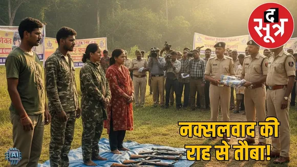 gariband-7-naxalite-surrender-udanti-area-committee the sootr