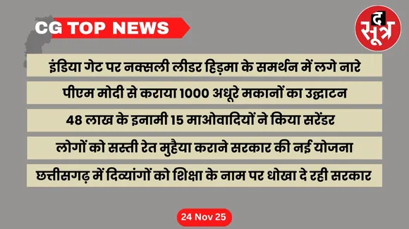 CG Top News Chhattisgarh big news the sootr