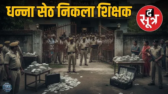 mp-eow-raid-government-teacher-abhimanyu-singh-sidhi-MP