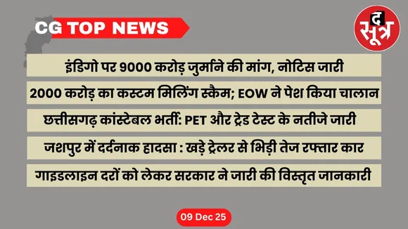CG Top News Chhattisgarh big news the sootr