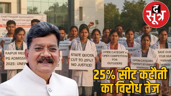 chhattisgarh-medical-pg-quota-controversy-charandas-mahant-letter-cm-sai the sootr