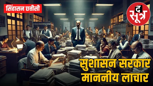 singhasan-chhatisi-chhattisgarh-ministers-listening-legislators-officers-forgot-new-year-travel