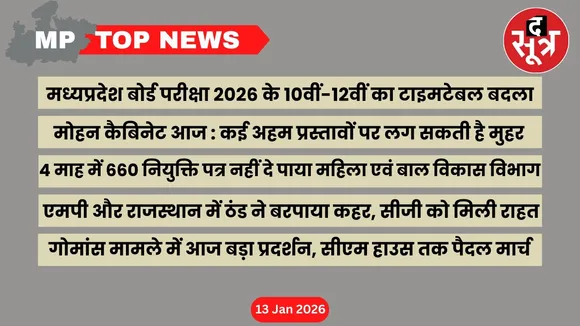 mp top news 13 january 2026