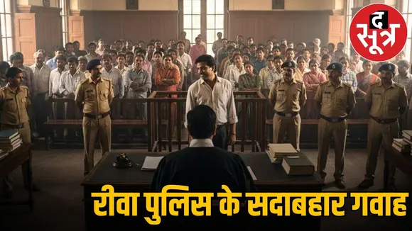 rewa police fake witness cctns portal exposed