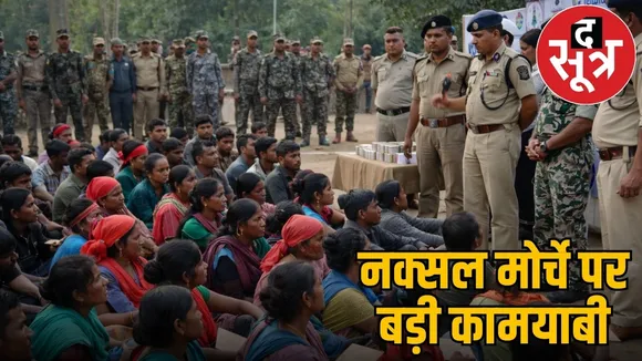 bijapur-52-naxalites-surrender-dvcm-niyad-nellanar-scheme