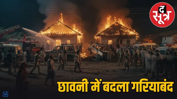 Violent clash two communities gariaband chhattisgarh