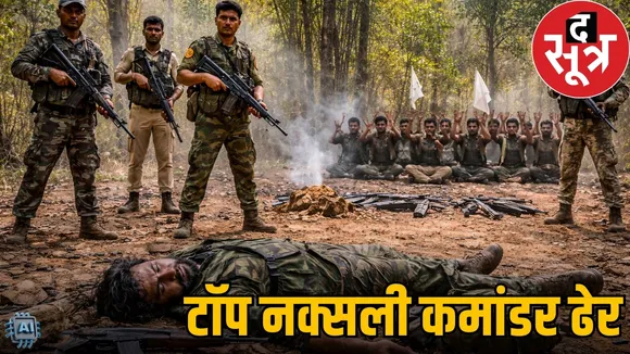 bijapur-naxal-commander-udham-singh-encounter-12-naxalites-surrender