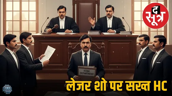 chhattisgarh high court strict action noise pollution laser lights