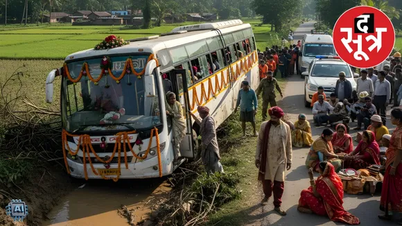 chhattisgarh manendragarh bus accident mukhyamantri kanya vivah yojana