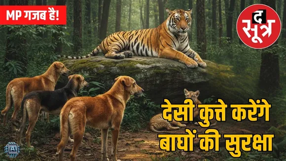 madhya pradesh tiger state native dog squad wildlife protection