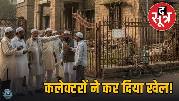 mp waqf board government property cag report