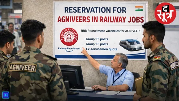 agniveer railway home ministry job reservation