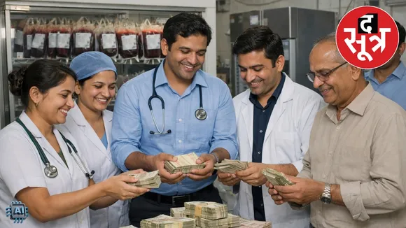 mandsaur blood bank scam 43 lakh corruption investigation