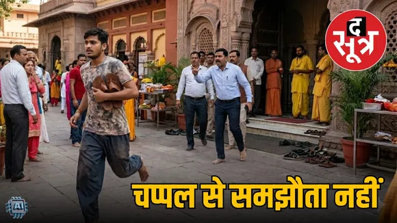 mp naib tahsildar slippers stolen baglamukhi temple fir sp letter