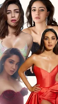 bollywood actress in corset dress