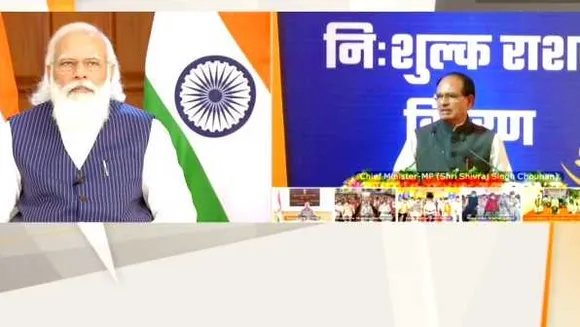 MP में अन्न उत्सव: प्रदेश के कई जिलों में बाढ़, सरकार और देश आपके साथ- मोदी