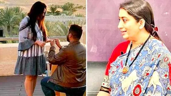 ‘बहू‘ अब सास बनीं: स्मृति ईरानी की बेटी की सगाई, मंत्री ने दामाद को दे डाली ये वॉर्निंग