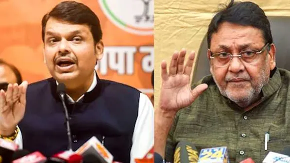 महाराष्ट्र: मंत्री नवाब मलिक का अब पूर्व CM पर बड़ा आरोप, कहा- अफसर को बचा रहे