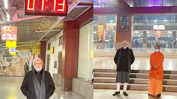 गजब की ऊर्जा: मोदी काशी में दिनभर व्यस्त रहे, रात 1 बजे विकास देखने स्टेशन पहुंचे