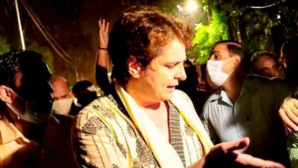 UP में किसानों की हत्या: एक दिन से ज्यादा हिरासत में रखने के बाद प्रियंका गांधी अरेस्ट