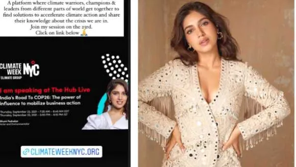 NYC क्लाइमेट वीक: भूमि पेडनेकर क्लाइमेट चेंज पर न्यूयॉर्क में देंगी स्पीच  