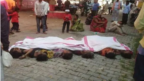 दतिया में दर्दनाक हादसा: मन्नत से हुए बच्चों की भी जान गई, मंदिर में जवारे चढ़ाने जा रहे थे