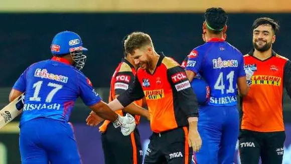 IPL: DC की SRH पर 8 विकेट से धमाकेदार जीत, पॉइंट्स टेबल में शीर्ष पर हैदराबाद