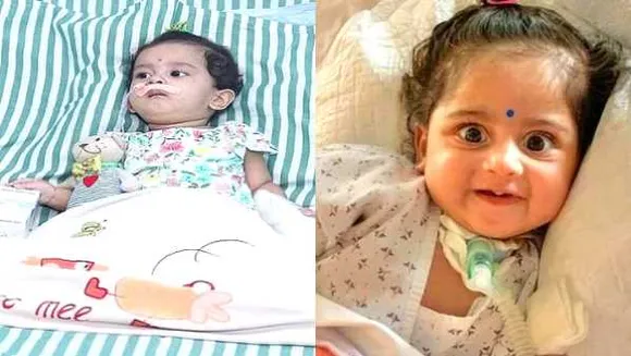नहीं रही डेढ़ साल की वेदिका: गंभीर बीमारी से जूझ रही थी, 16 करोड़ का इंजेक्शन भी बेकाम