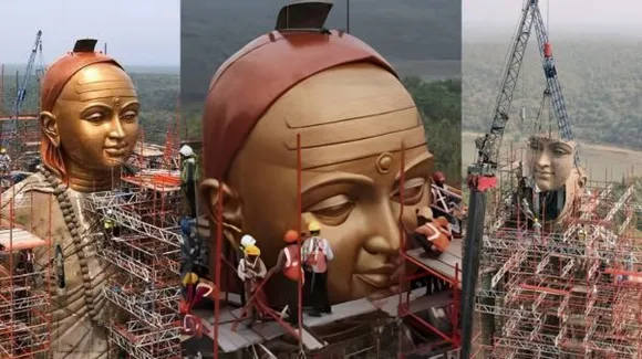 ओंकारेश्वर में शंकराचार्य की दुनिया की सबसे ऊंची प्रतिमा बनकर तैयार, 21 सितंबर को होगा अनावरण; देखें तस्वीरें
